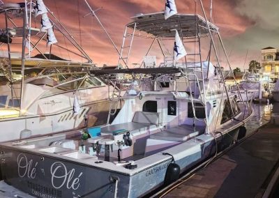 33 foot ole ole fishing boat in cabo mexico